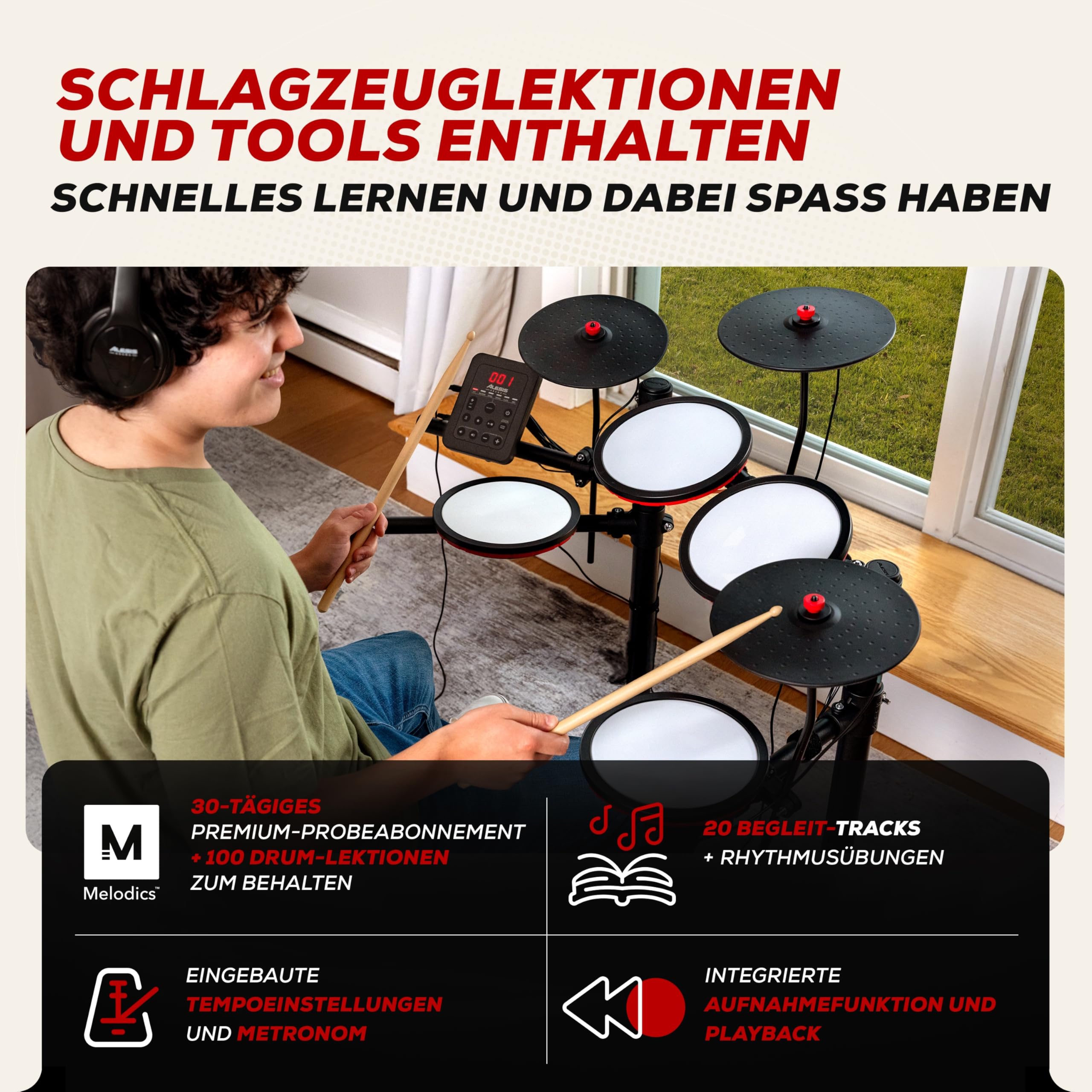 Alesis Turbo Max Schlagzeug Elektronisch