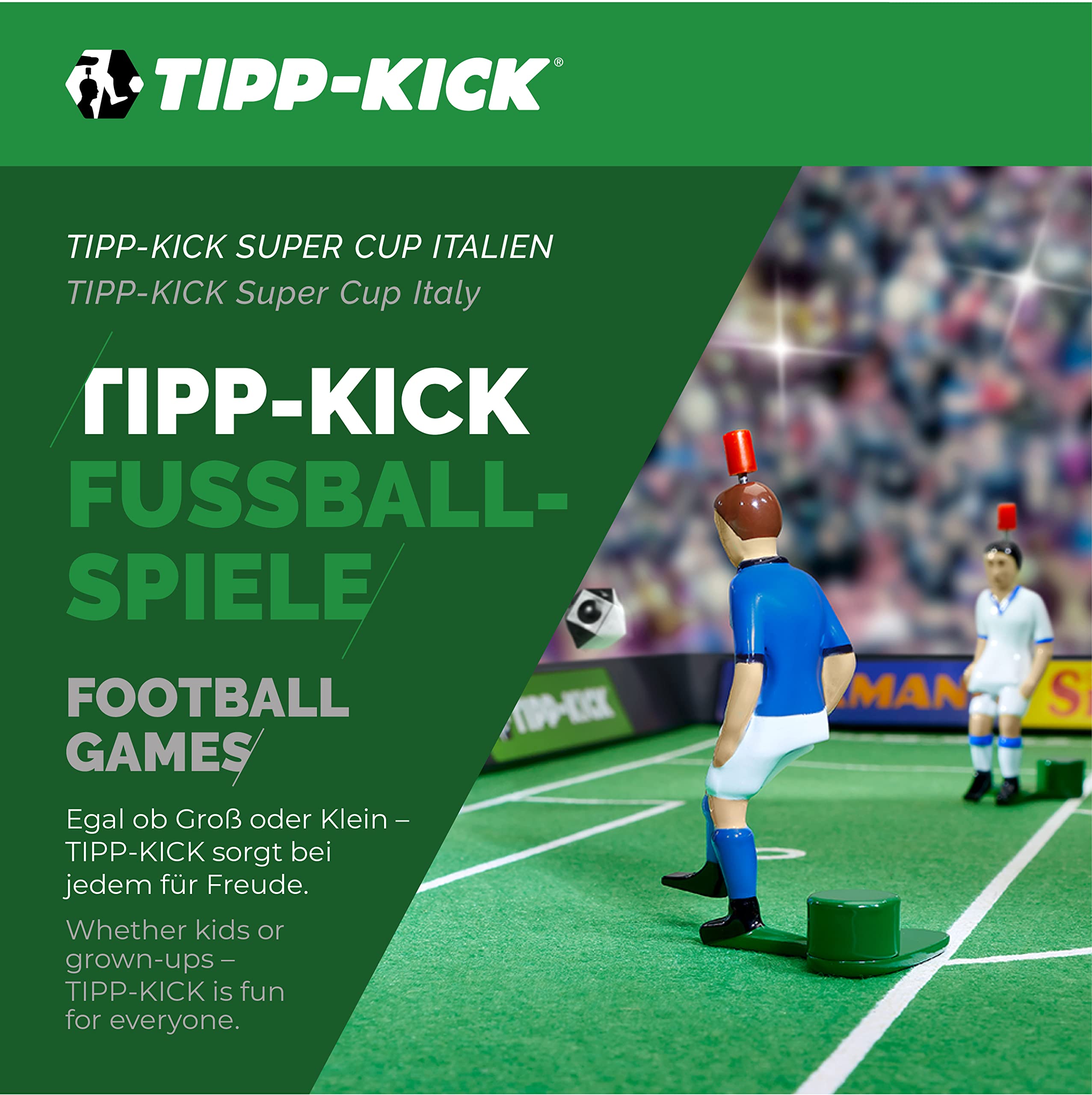 TIPP-KICK Spiel Super Cup Italia Tischfußball-Set