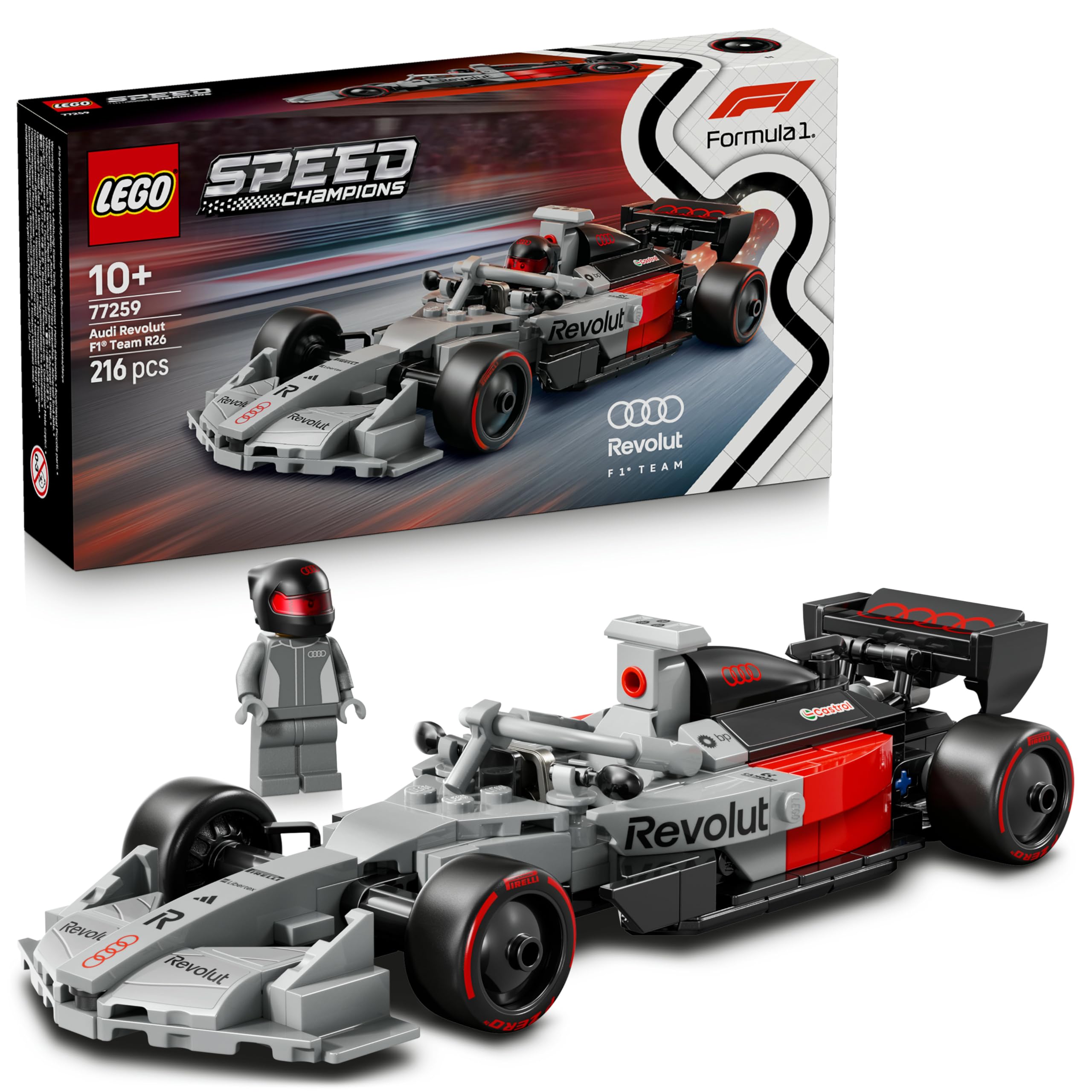 LEGO Speed Champions Audi Revolut F1 Team