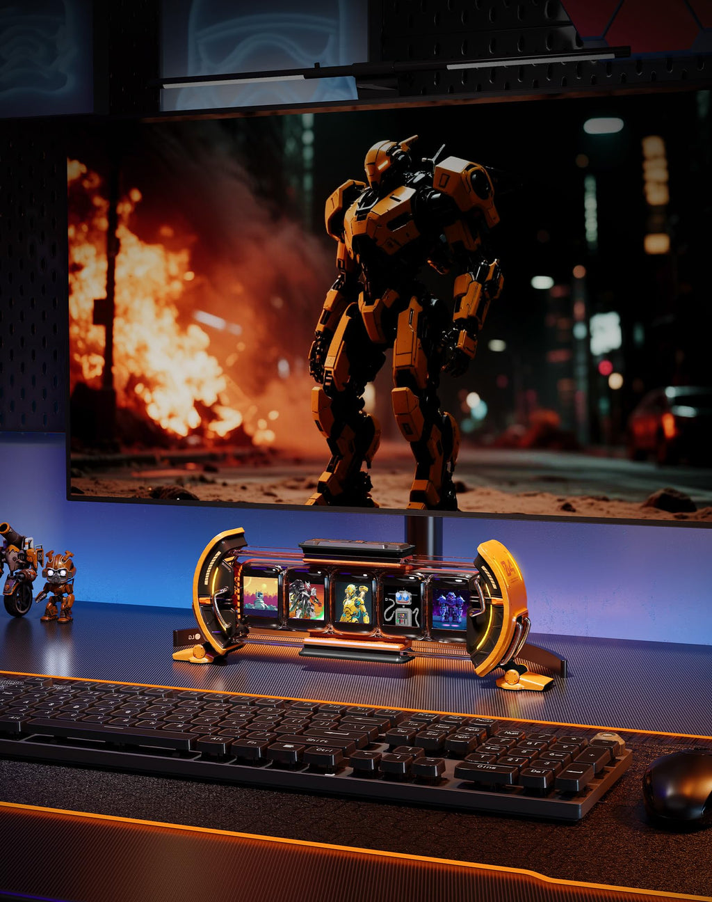 Divoom Times Gate – Cyberpunk-Gaming-Digitaluhr
