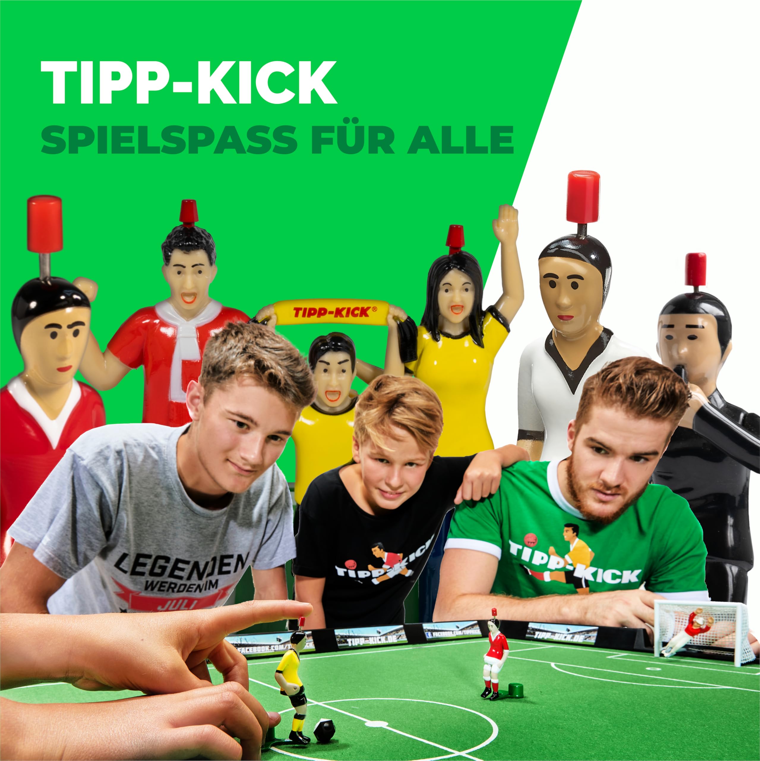 TIPP-KICK Spiel Classic Tischfußball-Set