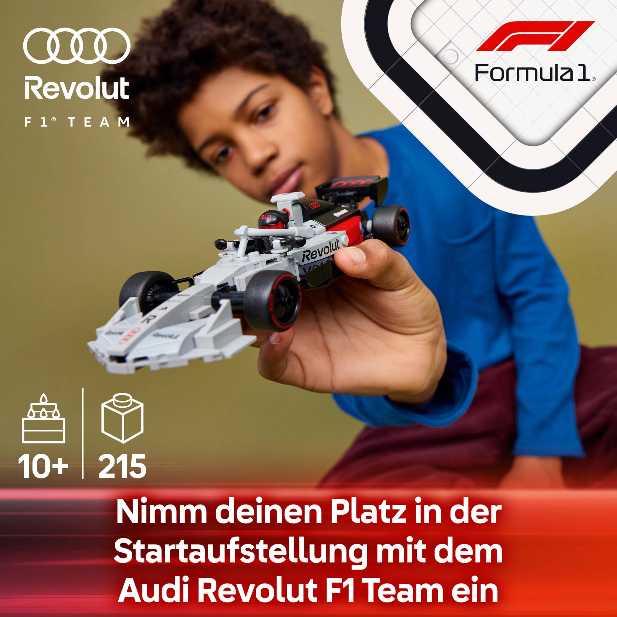 LEGO Speed Champions Audi Revolut F1 Team