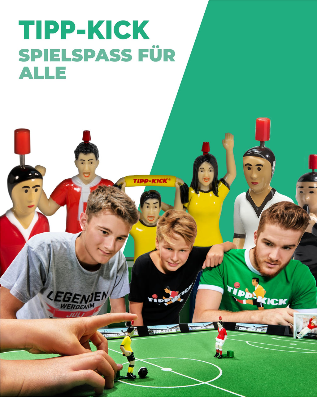 TIPP-KICK Spiel DFB Classic Tischfußball-Set 100 Jahre