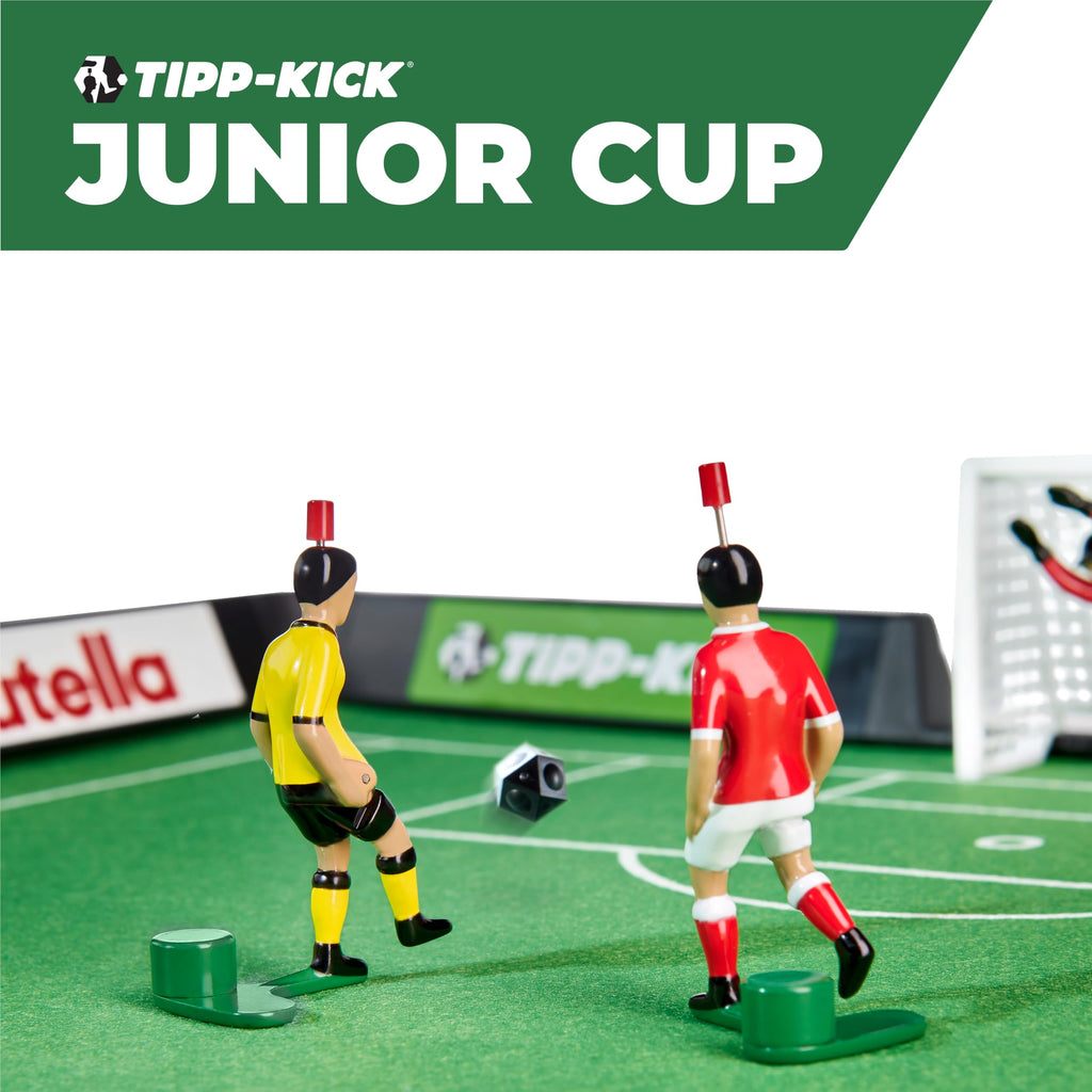 TIPP-KICK Spiel Junior Cup Tischfußball-Set mit Bande