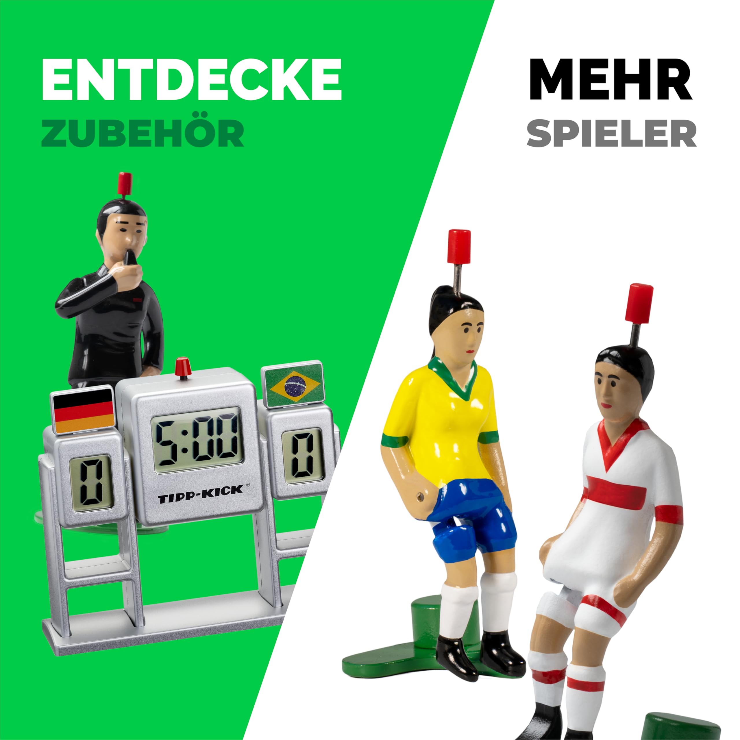TIPP-KICK Spiel Classic Tischfußball-Set