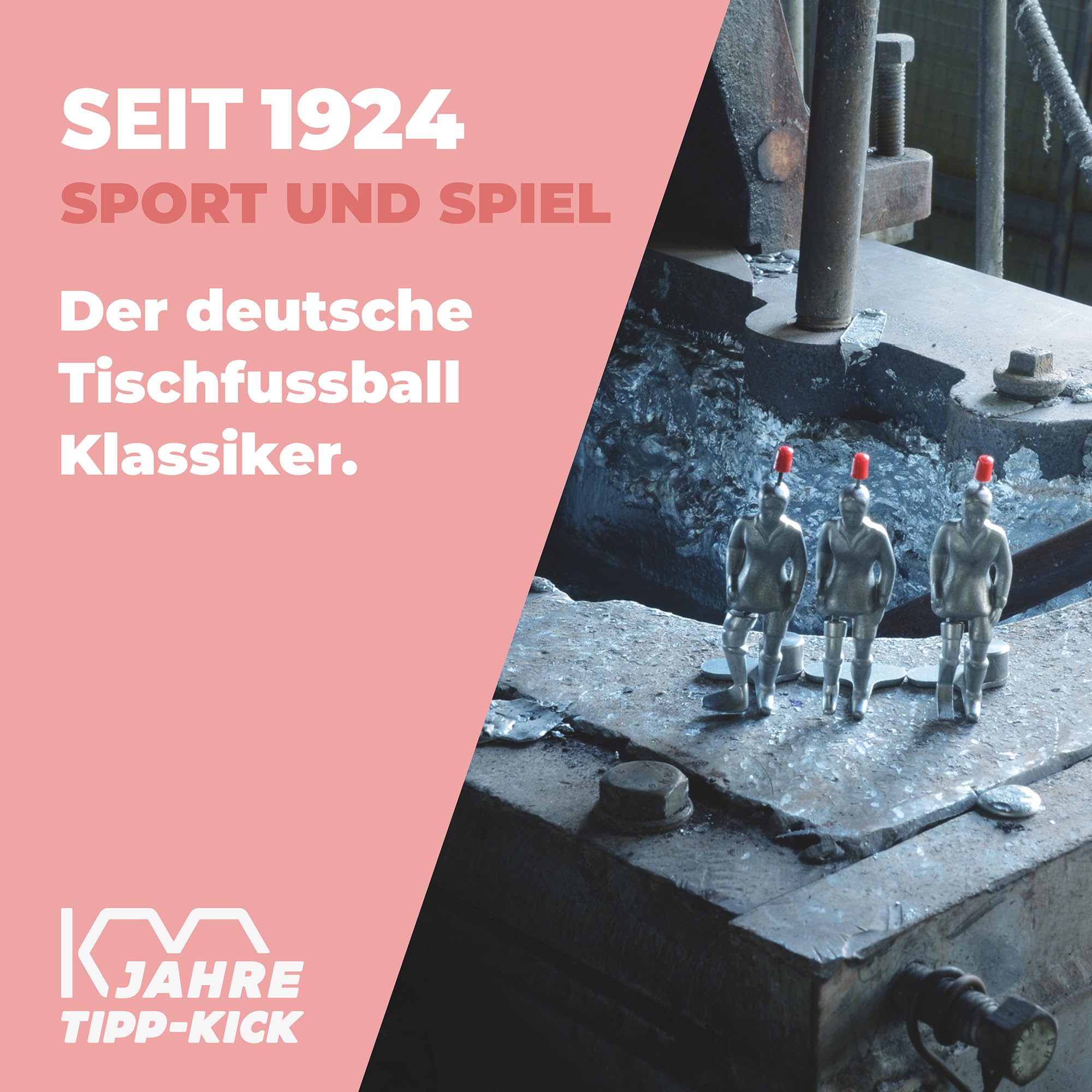 TIPP-KICK Spiel Retro Edition Tischfußball-Set