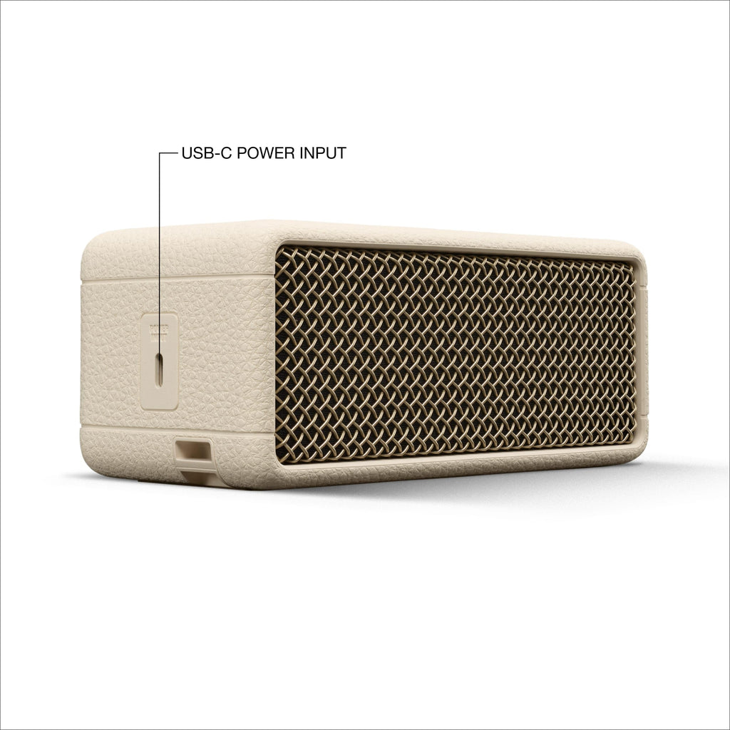 Marshall Emberton III tragbare Bluetooth Lautsprecher, kabellos, IP67 Staub und wasserfest, über 32 Stunden Spielzeit - Creme