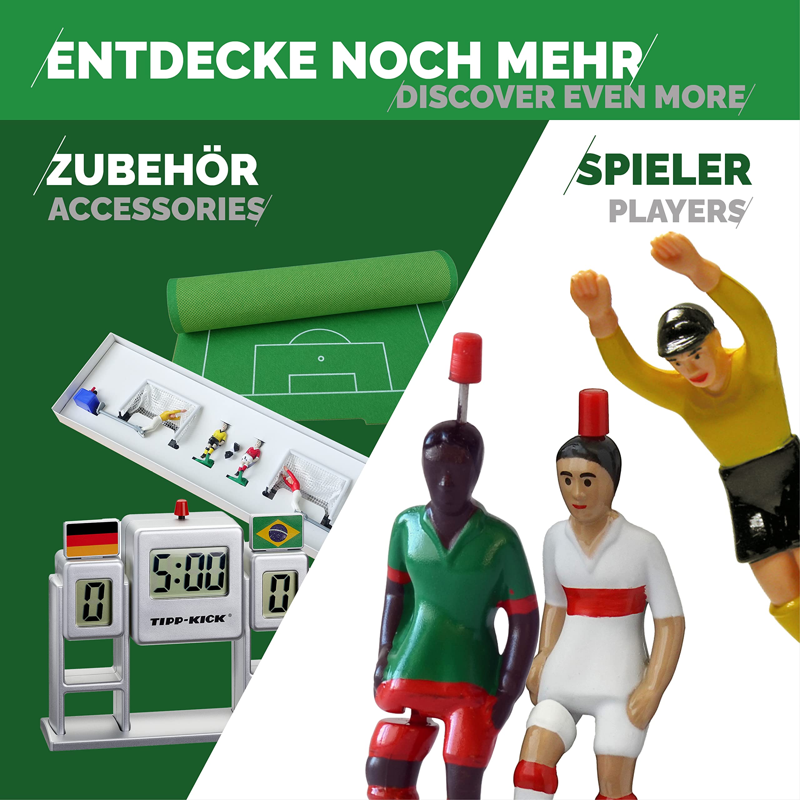 TIPP-KICK Spiel Super Cup Italia Tischfußball-Set