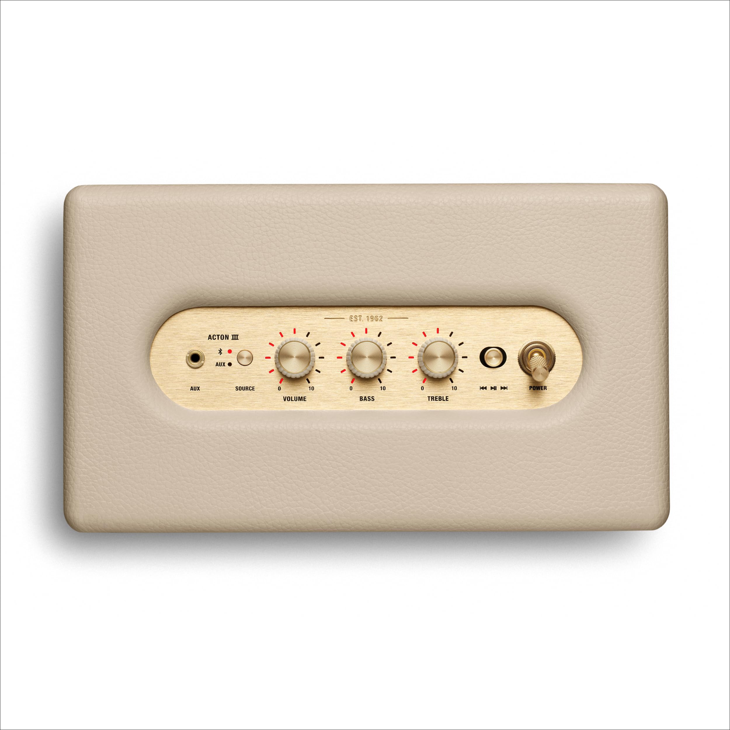 Marshall Acton III Bluetooth Lautsprecher, kabellos – Crème