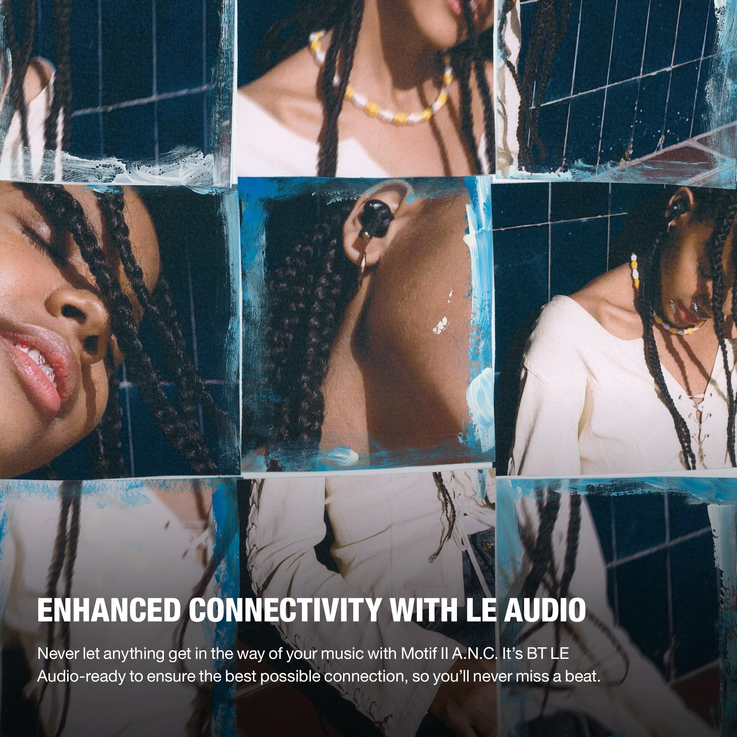 Marshall Motif II ANC – True Wireless Active Noise Cancelling Bluetooth-Kopfhörer, Ohrhörer, 30 Stunden Spielzeit – Schwarz