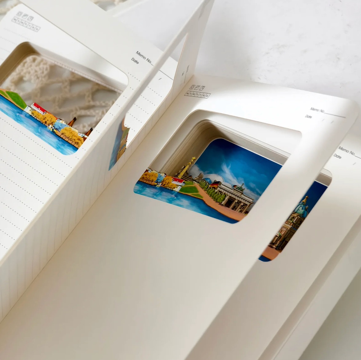 Berlin 3D-Notibuch (analog)