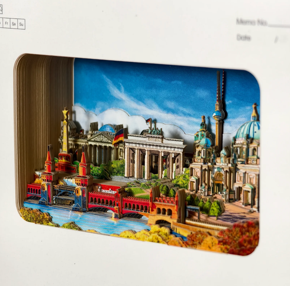 Berlin 3D-Notibuch (analog)