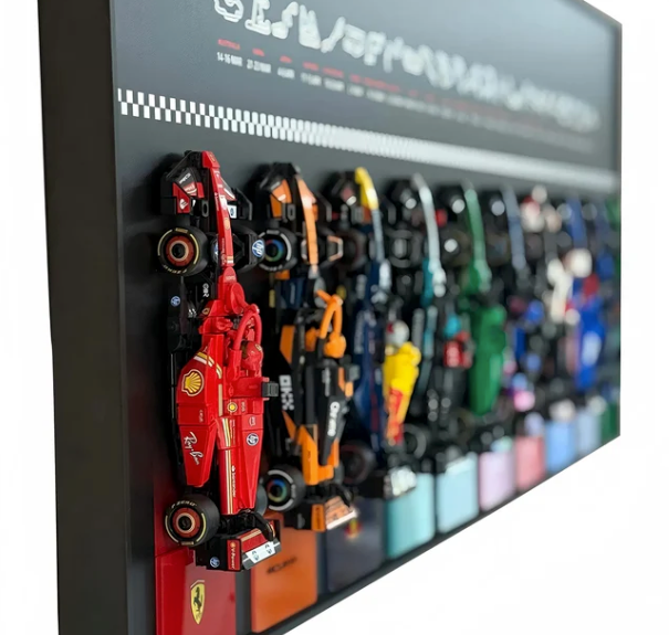 Wandrahmen für LEGO® Speed Champions F1 Modelle