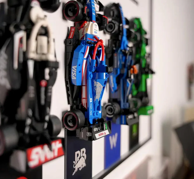Wandrahmen für LEGO® Speed Champions F1 Modelle
