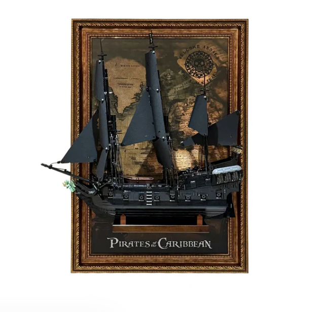 Wandrahmen für LEGO® Captain Jack Sparrows Piratenschiff