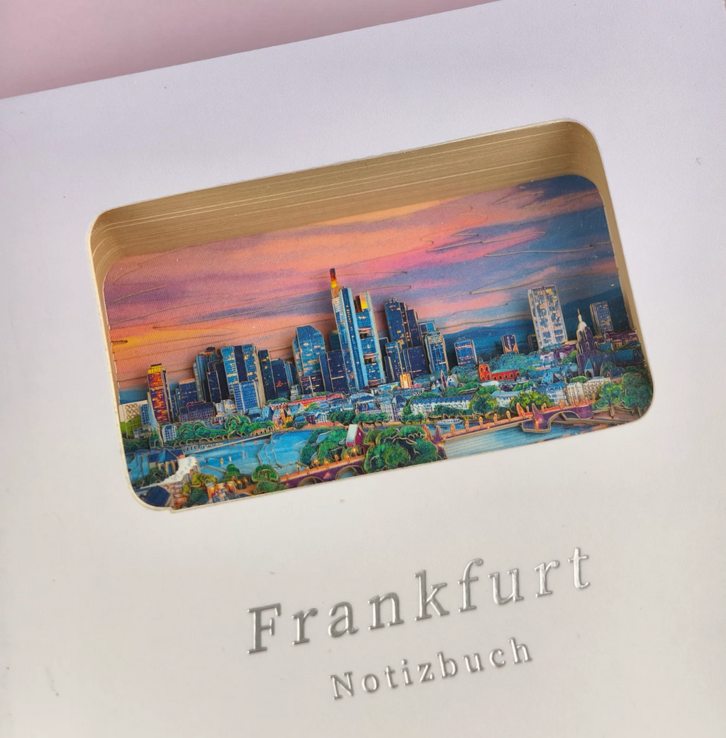 Frankfurt 3D-Notizbuch (analog)