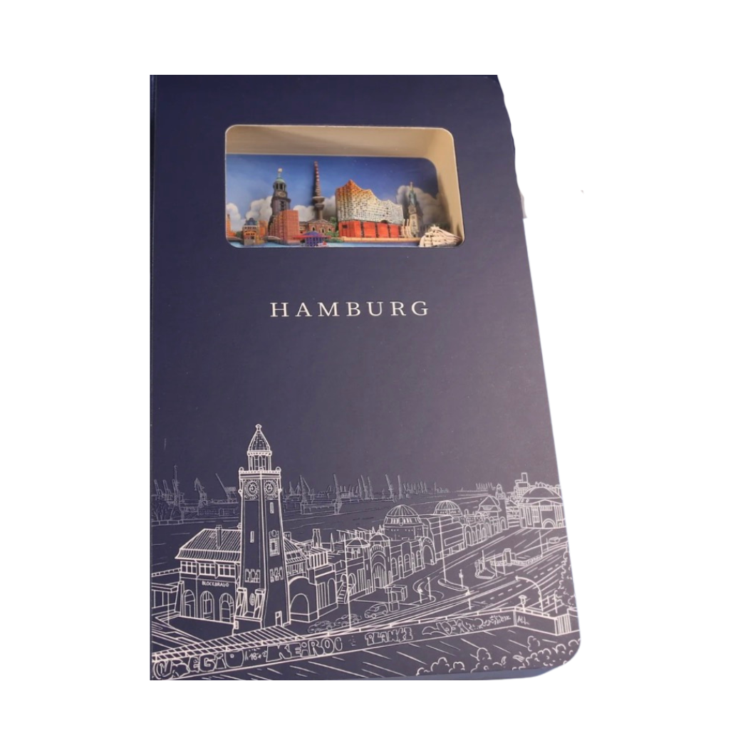 Hamburg 3D-Notizbuch (analog)