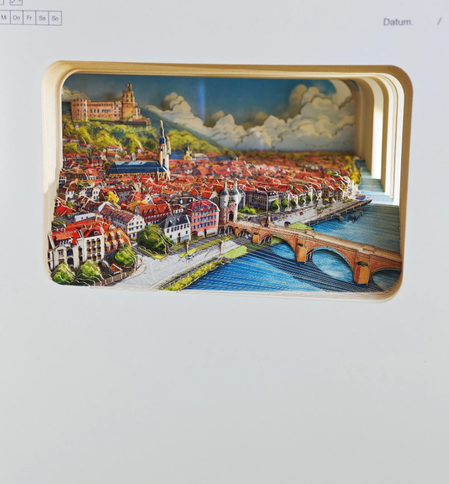 Heidelberg 3D-Notizbuch (analog)