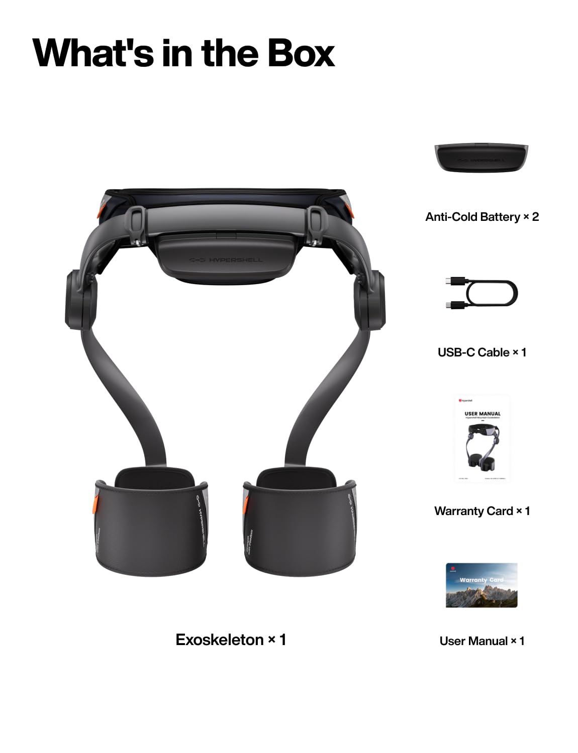 Hypershell X Pro KI-gestütztes Tragbares Exoskelett, 800W Max. Unterstützung, Volle KI Motion Engine, Smarte Adaptive Mobilität, App-verbunden 3Scoutz