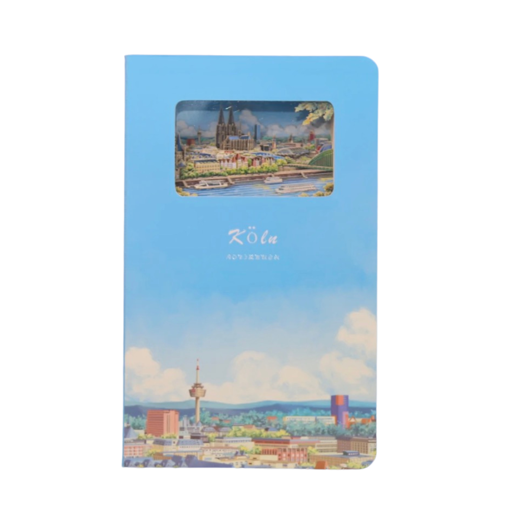 Köln 3D-Notizbuch (analog)