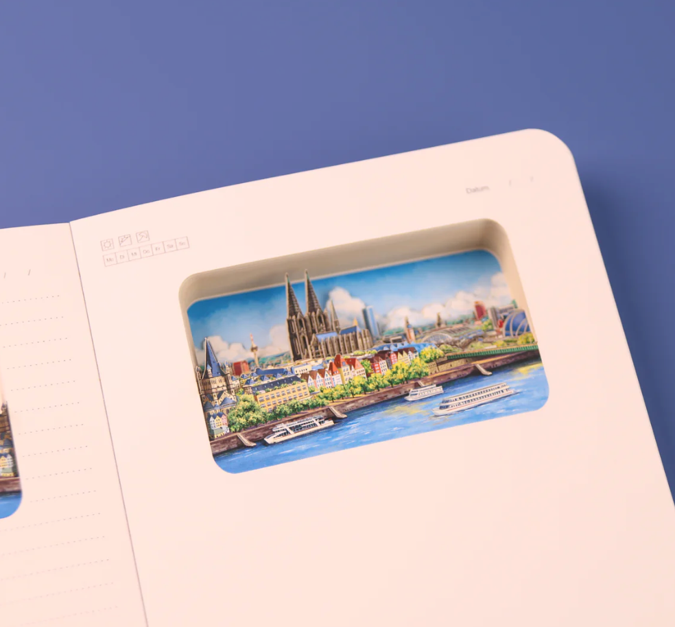 Köln 3D-Notizbuch (analog)