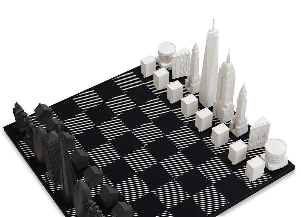 SCHACH - SKYLINE LONDON VS NEW YORK