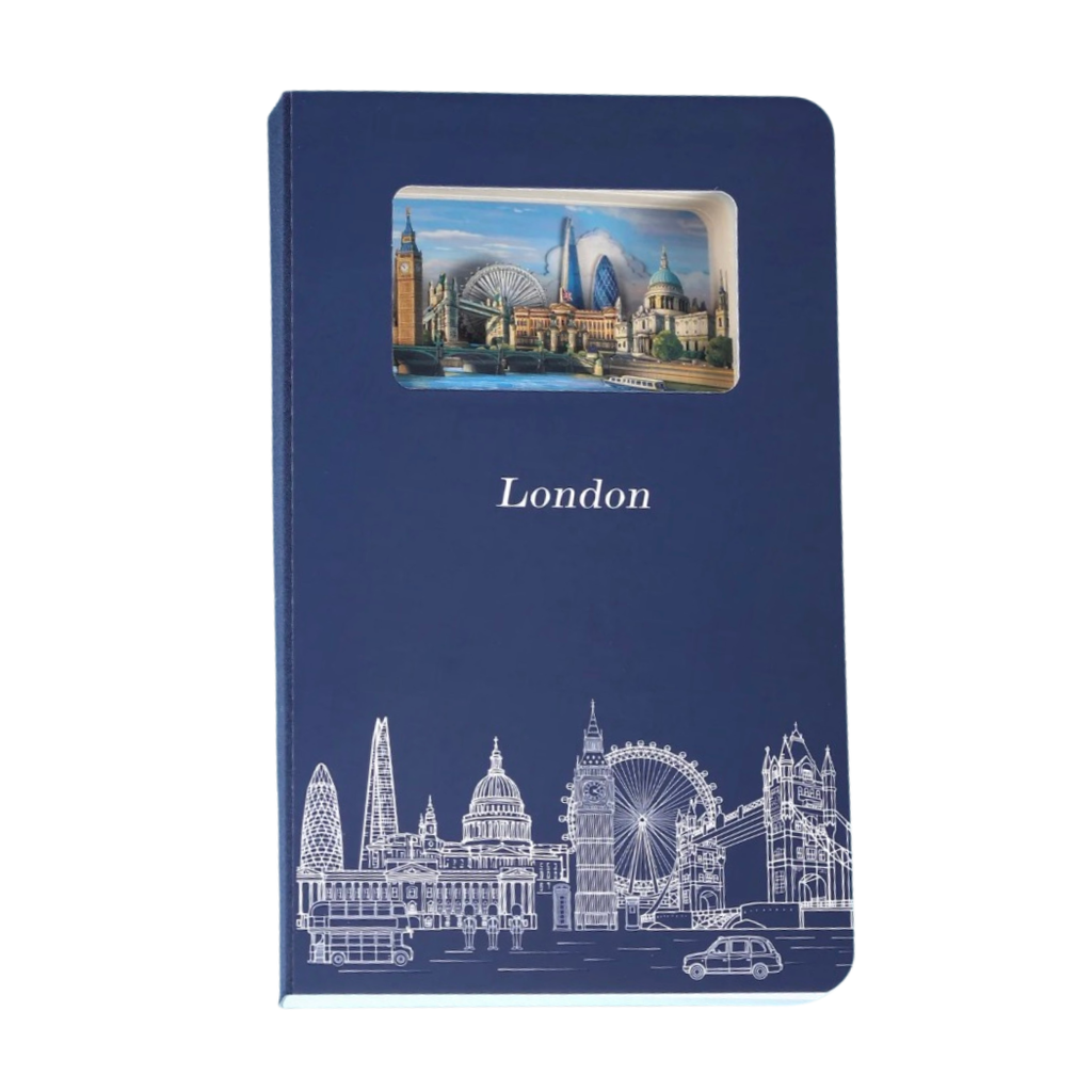 London 3D-Notizbuch (analog)