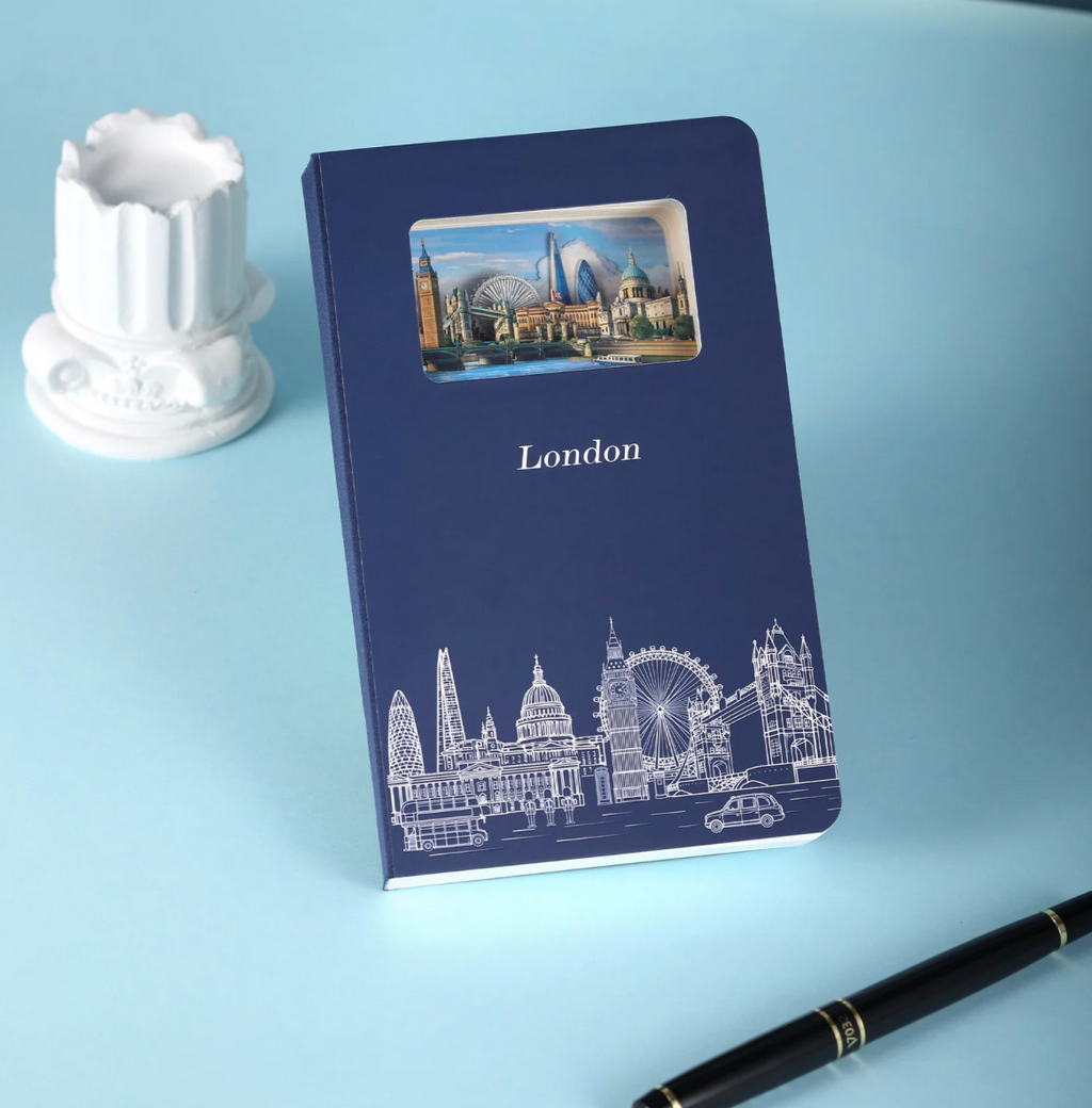 London 3D-Notizbuch (analog)