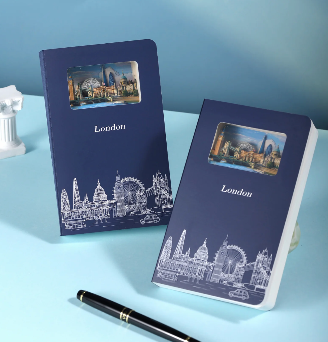 London 3D-Notizbuch (analog)