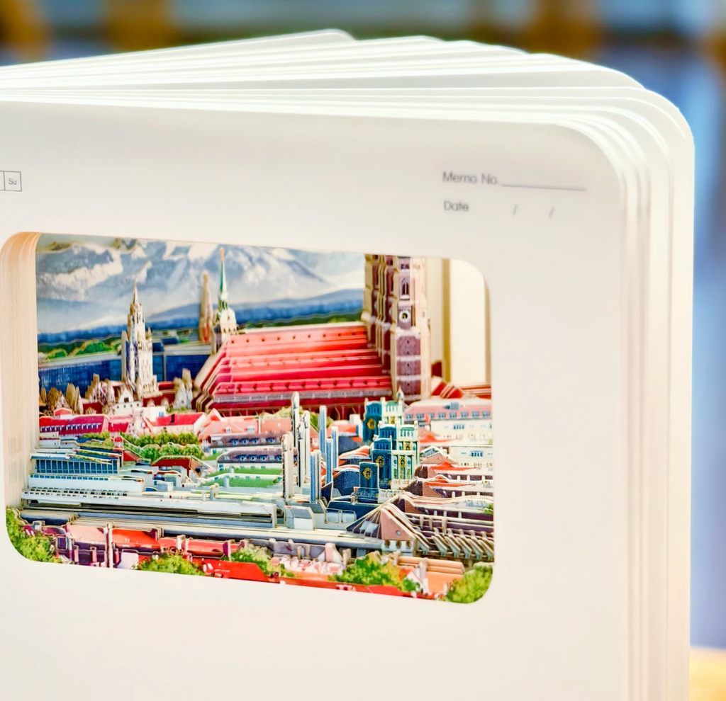 München 3D-Notizbuch (analog)