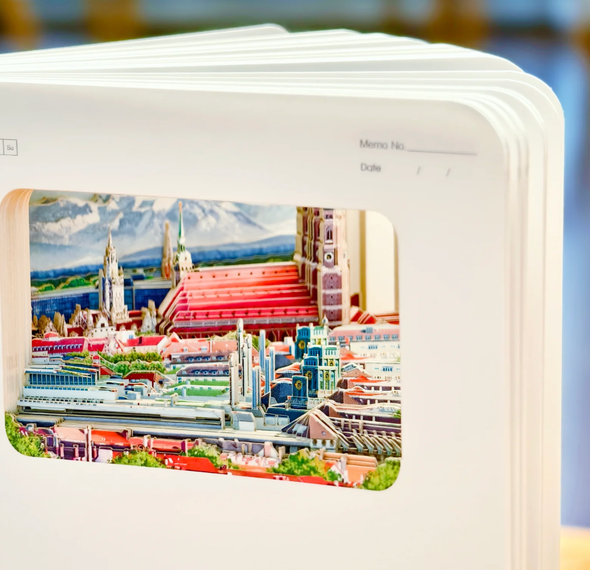 München 3D-Notizbuch (analog)
