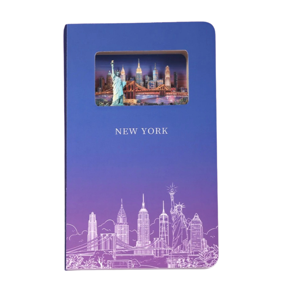 New York 3D-Notizbuch (analog)