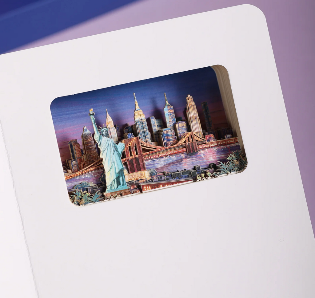New York 3D-Notizbuch (analog)
