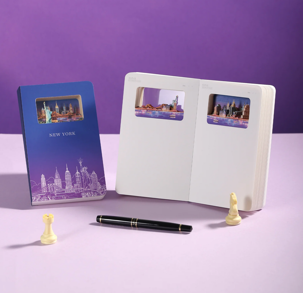 New York 3D-Notizbuch (analog)