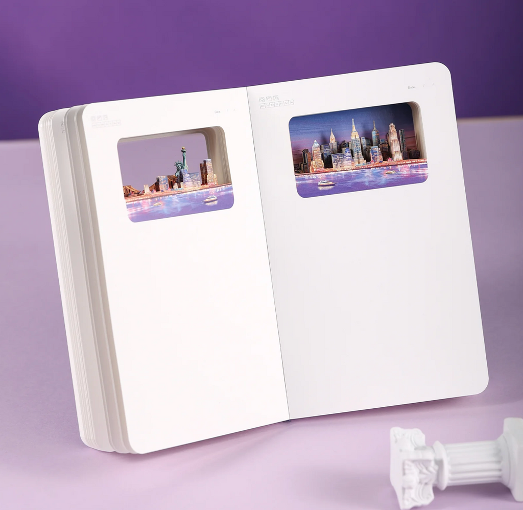 New York 3D-Notizbuch (analog)