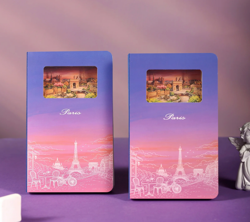 Paris 3D-Notizbuch (analog)