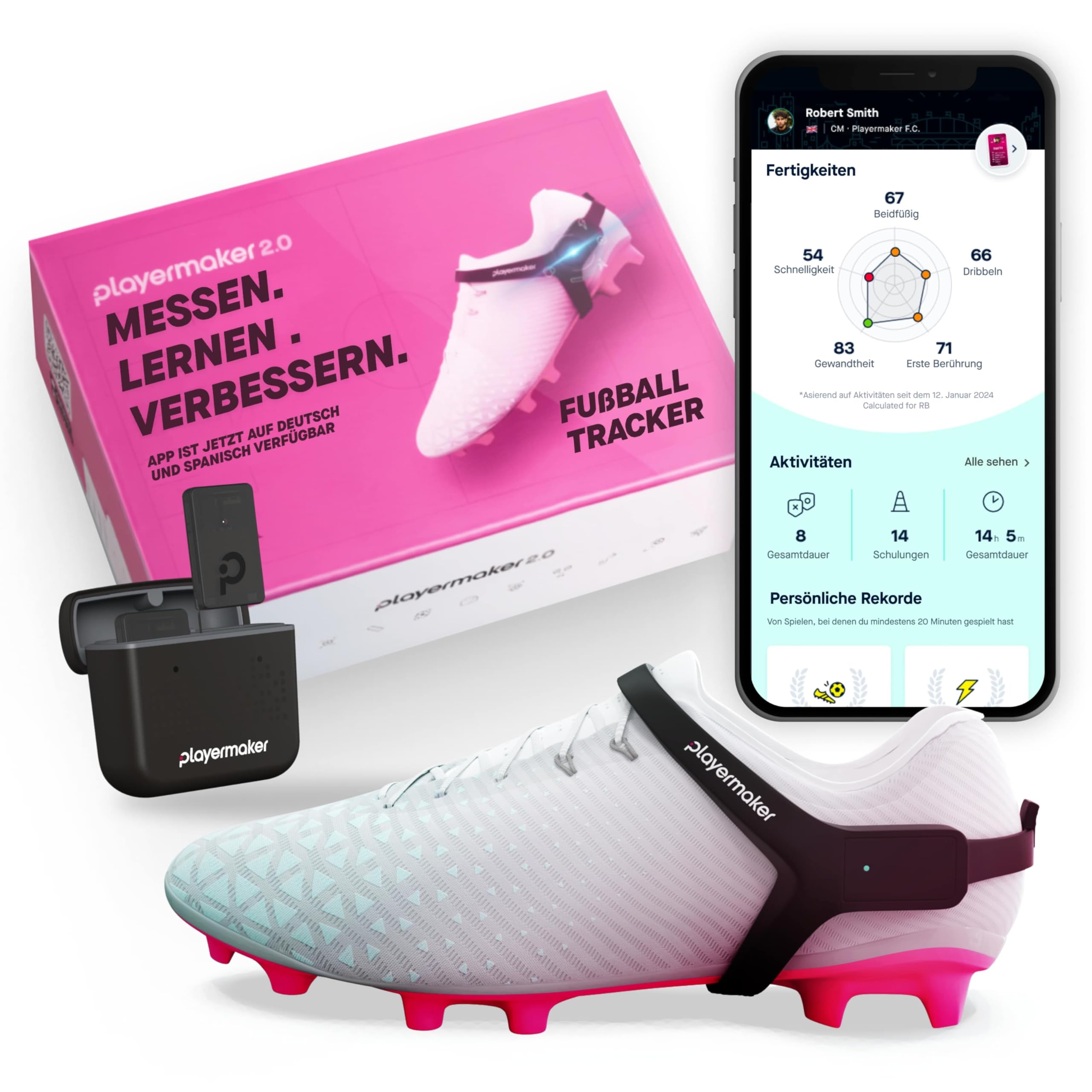 Playermaker Smart Fußball Tracker awesum.shop 3scoutz