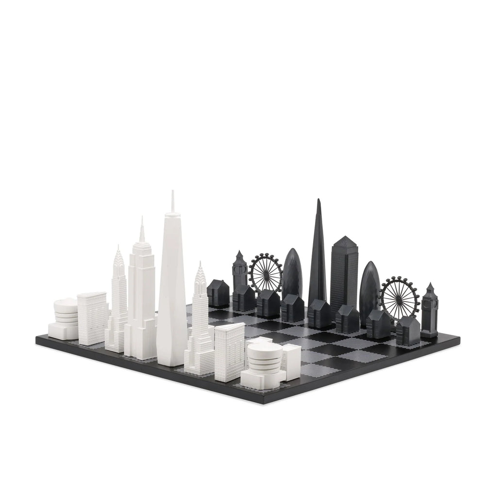 SCHACH - SKYLINE LONDON VS NEW YORK