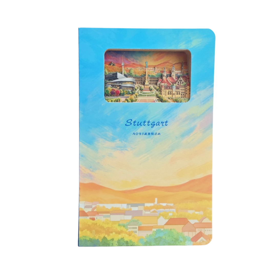 Stuttgart 3D-Notizbuch (analog)