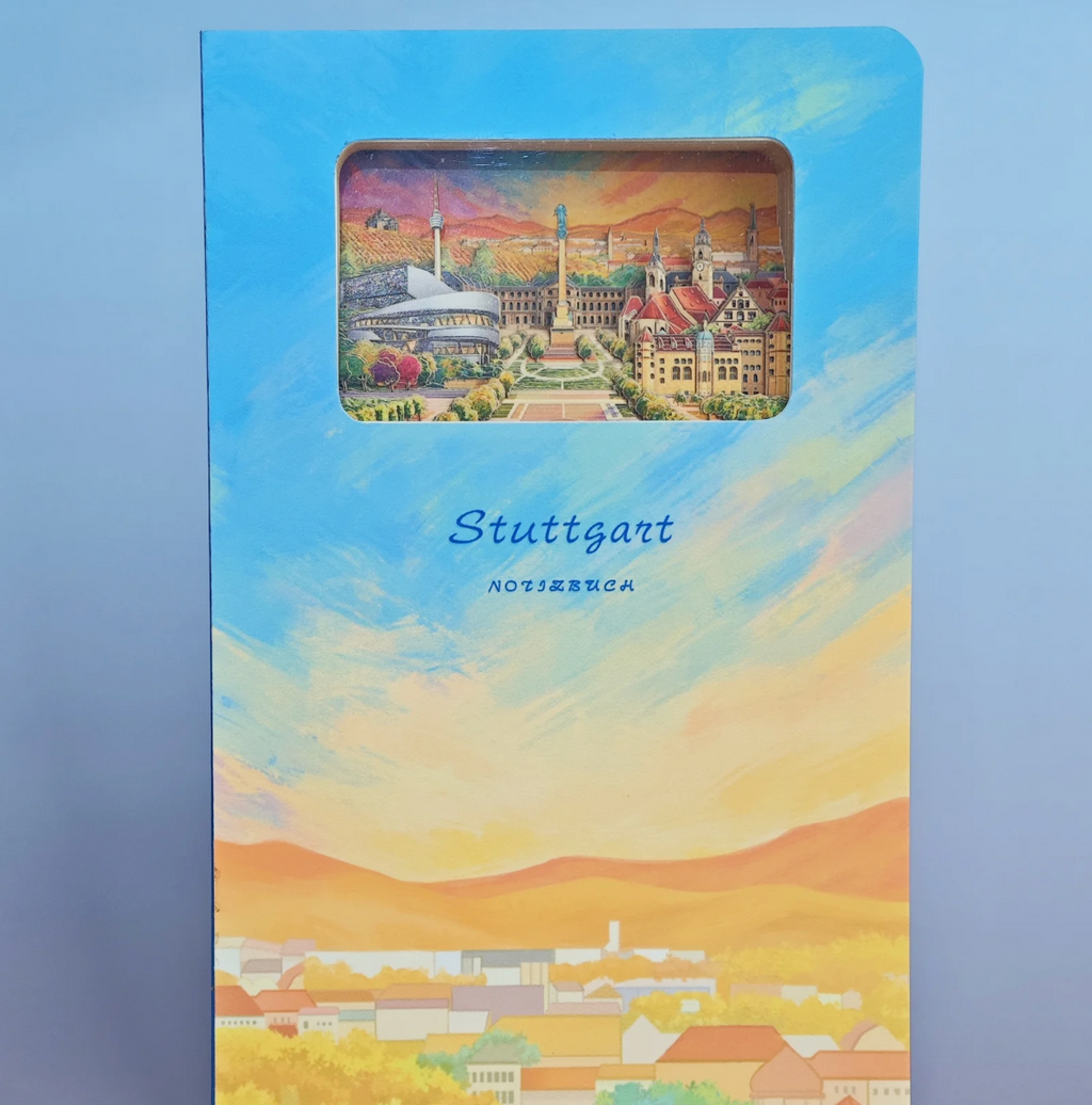 Stuttgart 3D-Notizbuch (analog)