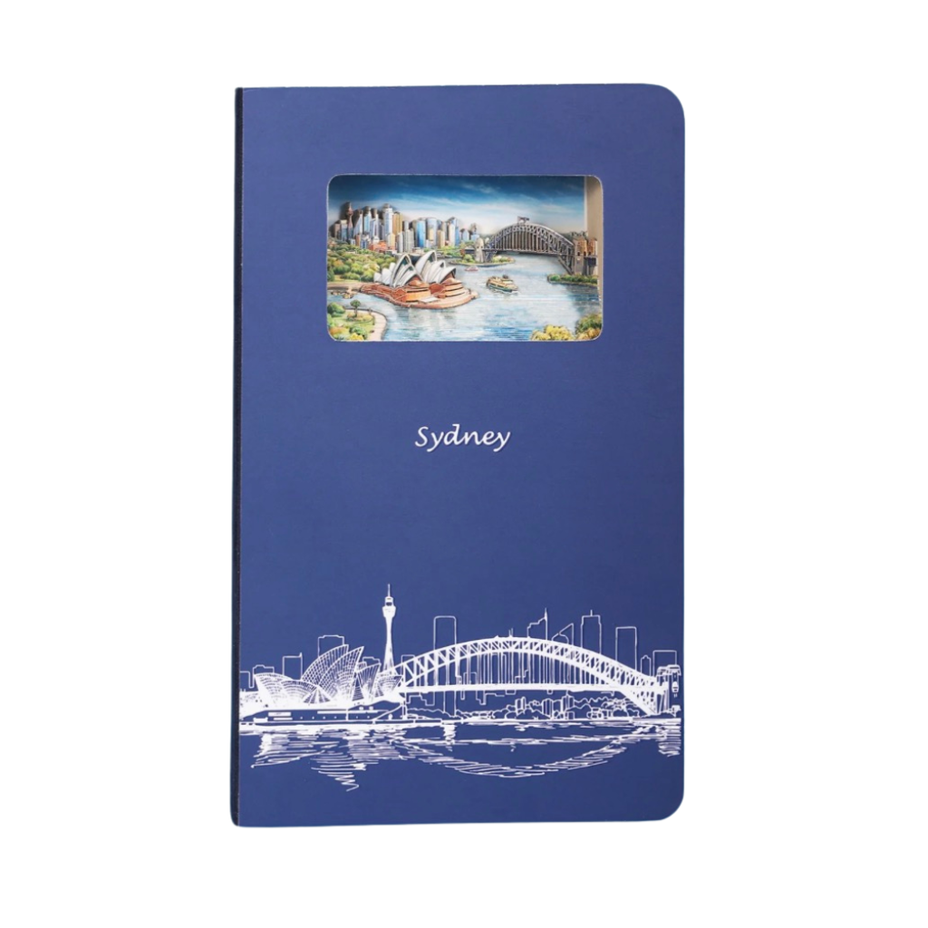 sydney 3D-Notizbuch (analog)
