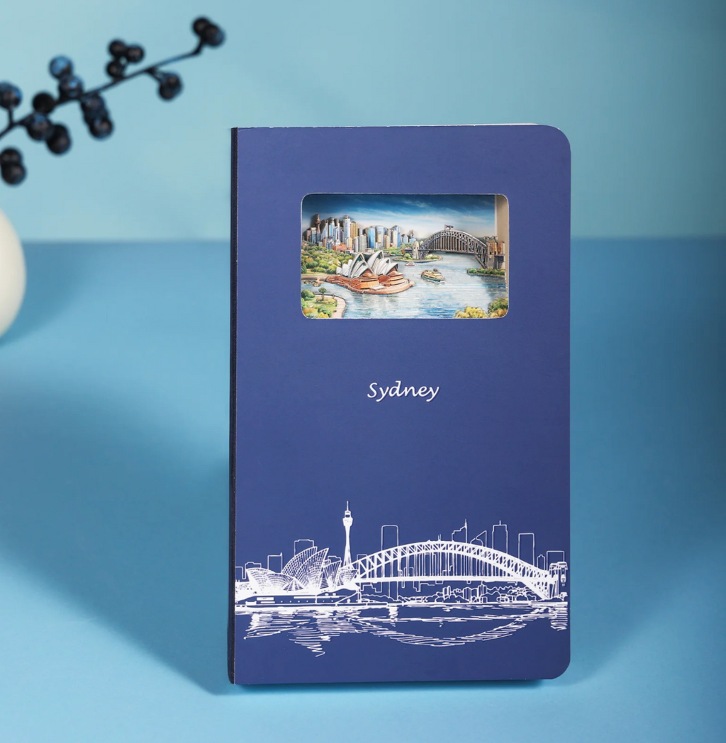 sydney 3D-Notizbuch (analog)