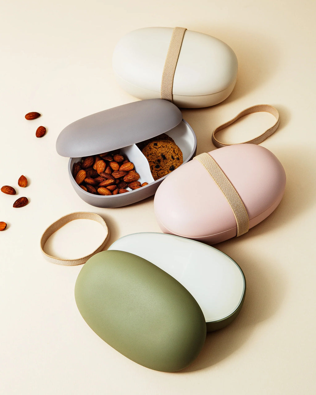 BENTO BOX - PEBBLE WHITE-EGGSHELL