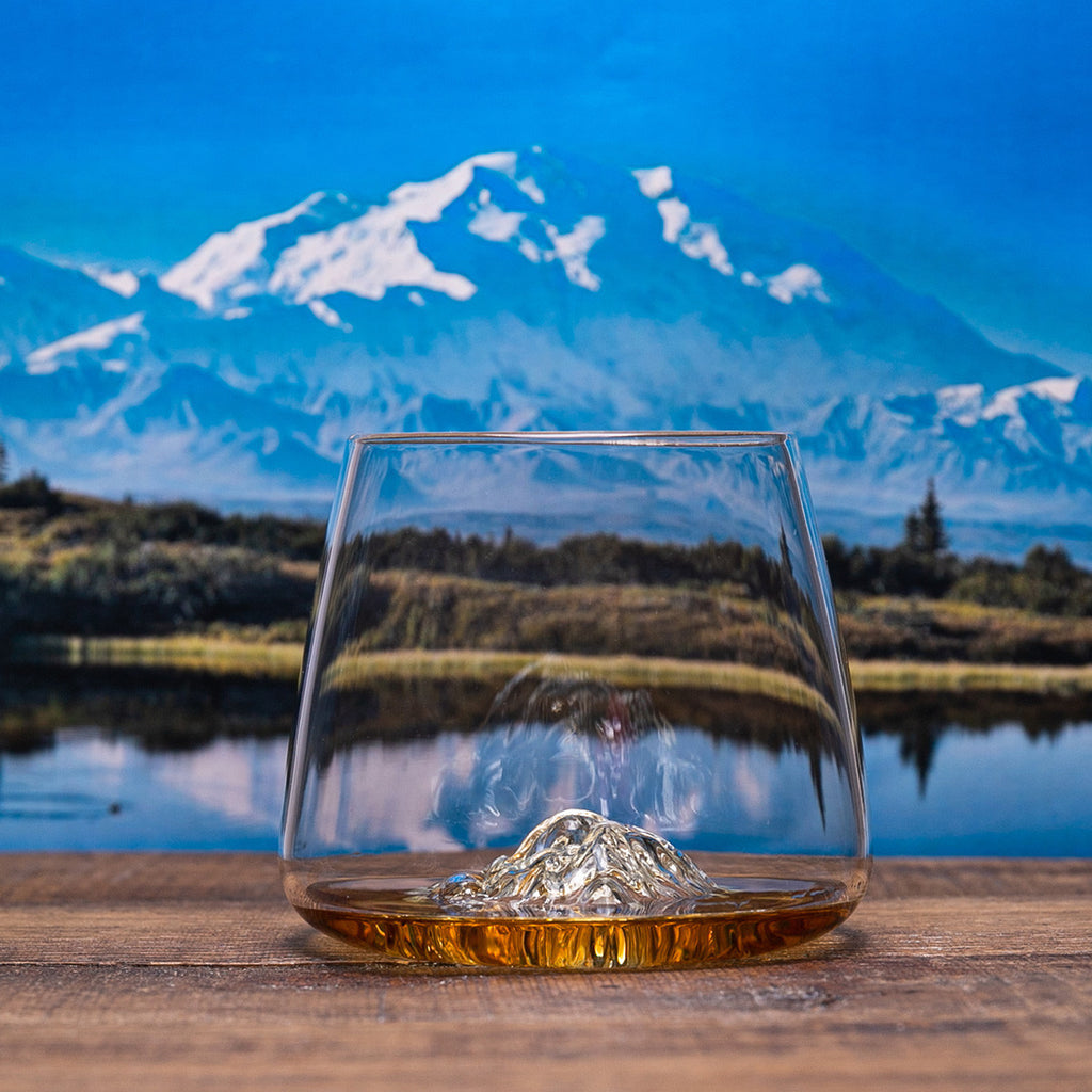 DESIGN WHISKY GLAS - MT FUJI & DENALI