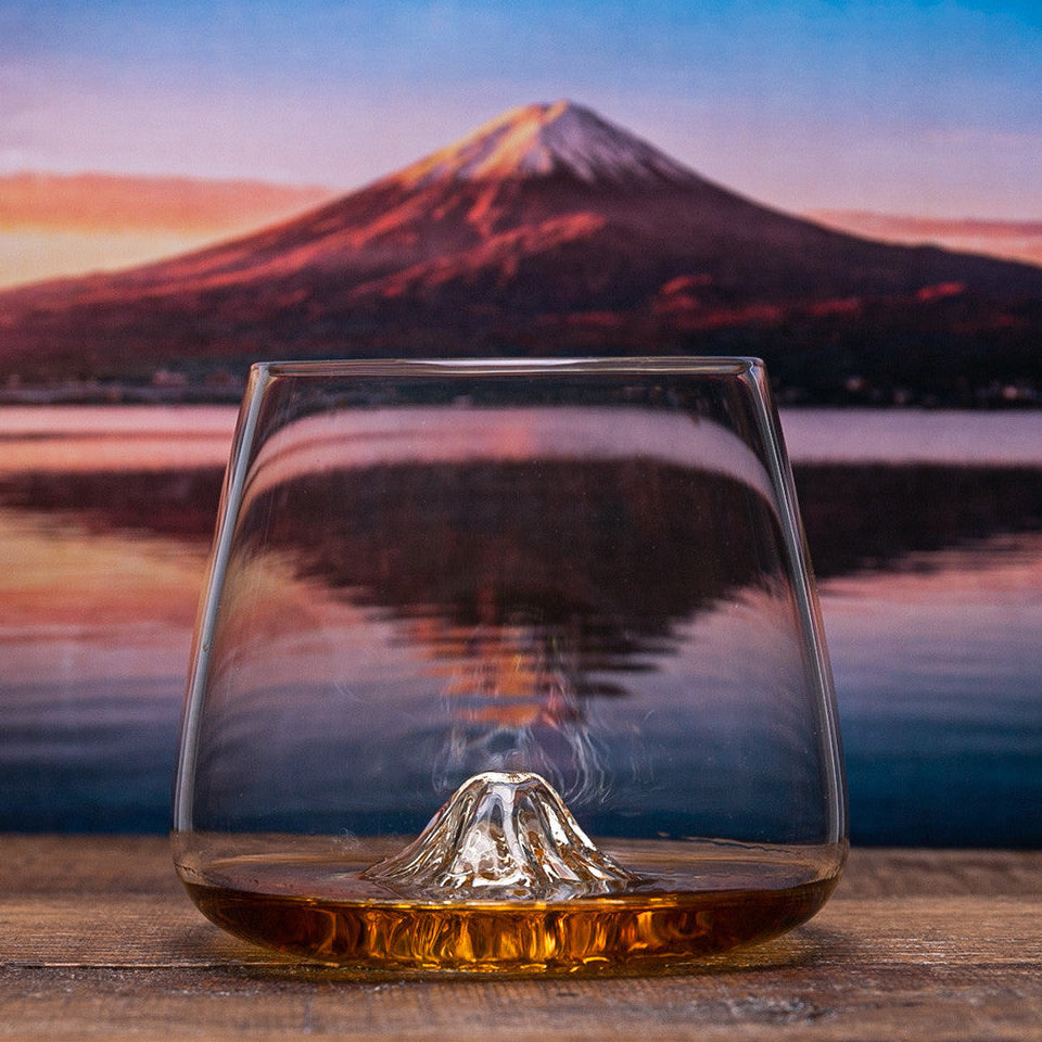 DESIGN WHISKY GLAS - MT FUJI & DENALI