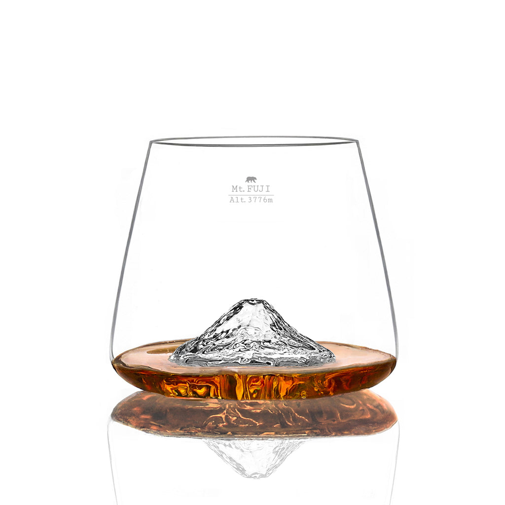 DESIGN WHISKY GLAS - MT FUJI & DENALI