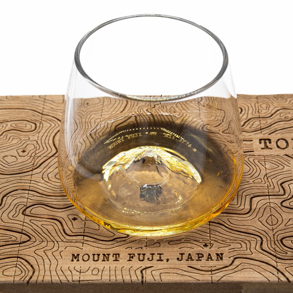 DESIGN WHISKY GLAS - MT FUJI & DENALI
