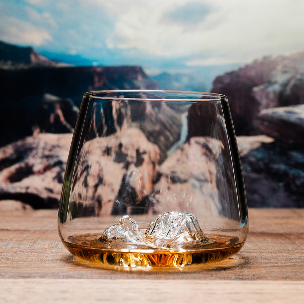 DESIGN WHISKY GLAS - GRAN CANYON & MATTERHORN