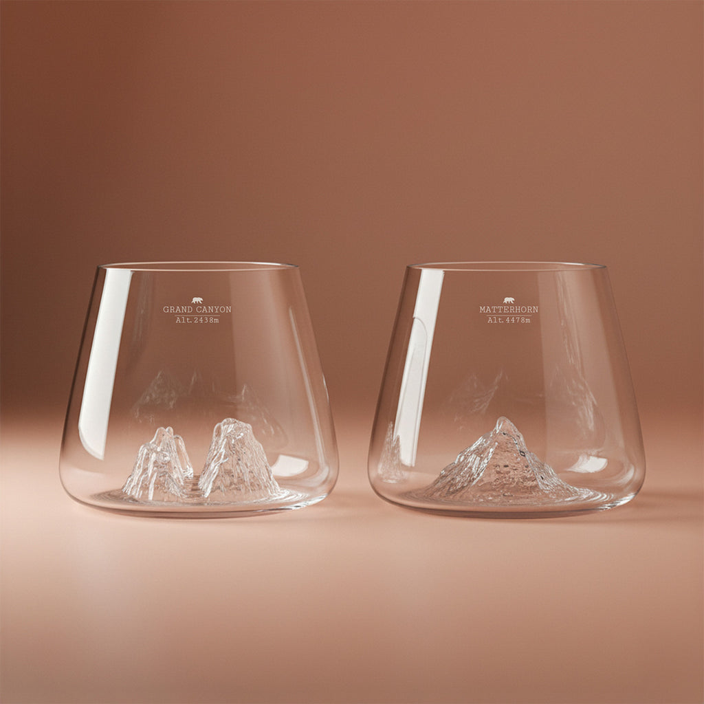 DESIGN WHISKY GLAS - GRAN CANYON & MATTERHORN 3 Scoutz mountain 4