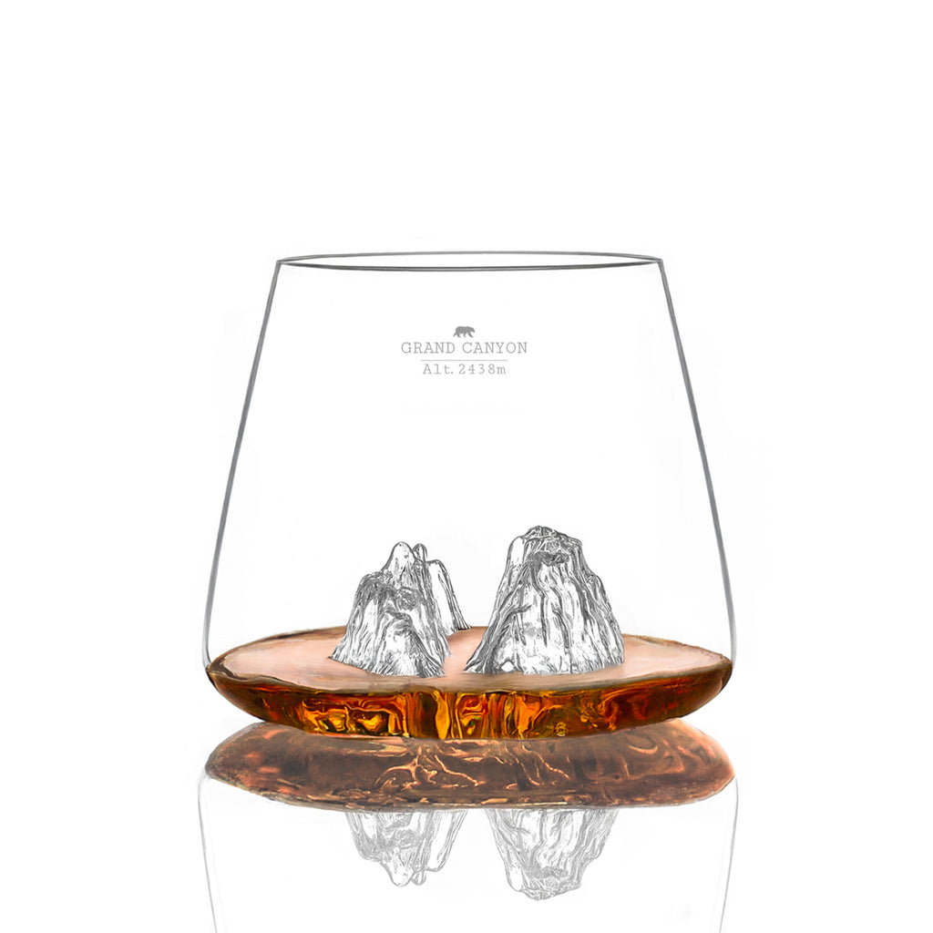 DESIGN WHISKY GLAS - GRAN CANYON & MATTERHORN